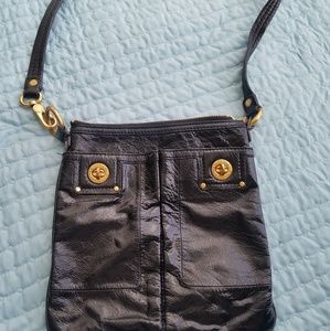 Marc Jacobs Black Patent Leather Crossbody